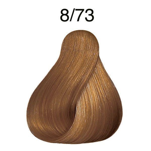 Tinte para Cabello Wella Color Perfect 8/73 Rubio Claro Marron Dorado 60ml +Oxidante-3