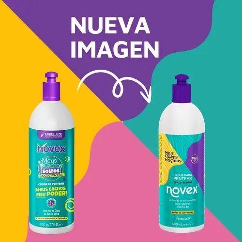 CREMA DE PEINAR MEUS CACHOS MAGICOS 500ML NOVEX-2
