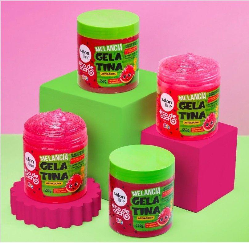 GEL ACTIVADORA KIDS MELANCIA 550 G SALON LINE-4