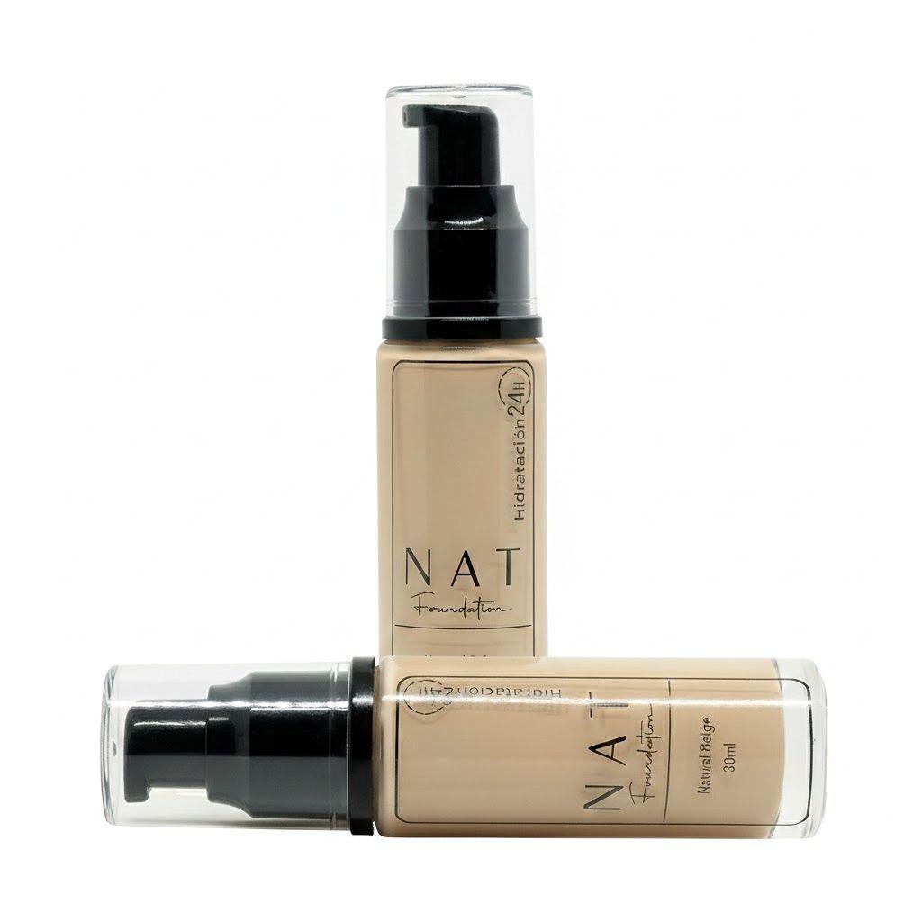 Base Líquida Nat Tono Natural Beige 30 ml – Acabado Natural-2