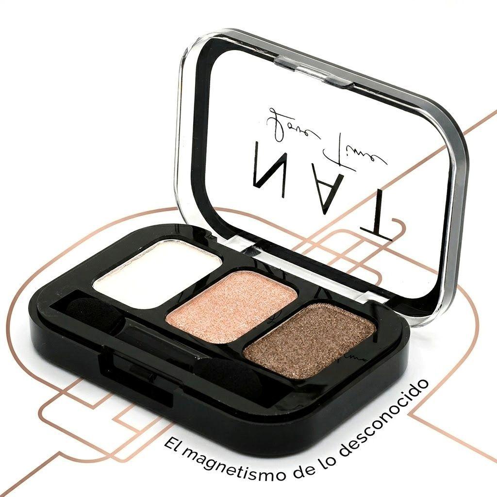 Paleta de Sombras Nat Mystery Time 3 Tonos 6 g-2