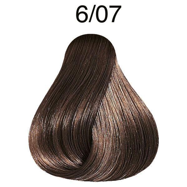 Tinte para Cabello Wella Color Perfect 6/07 Rubio Oscuro Natural Marron 60ml-3