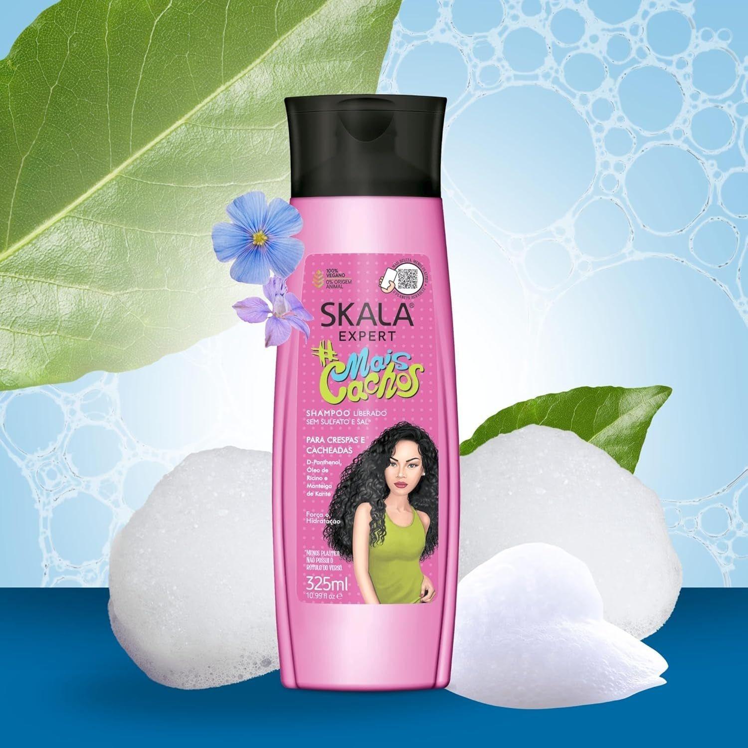 SHAMPOO MAIS CACHOS SKALA BRASIL 325ML-2