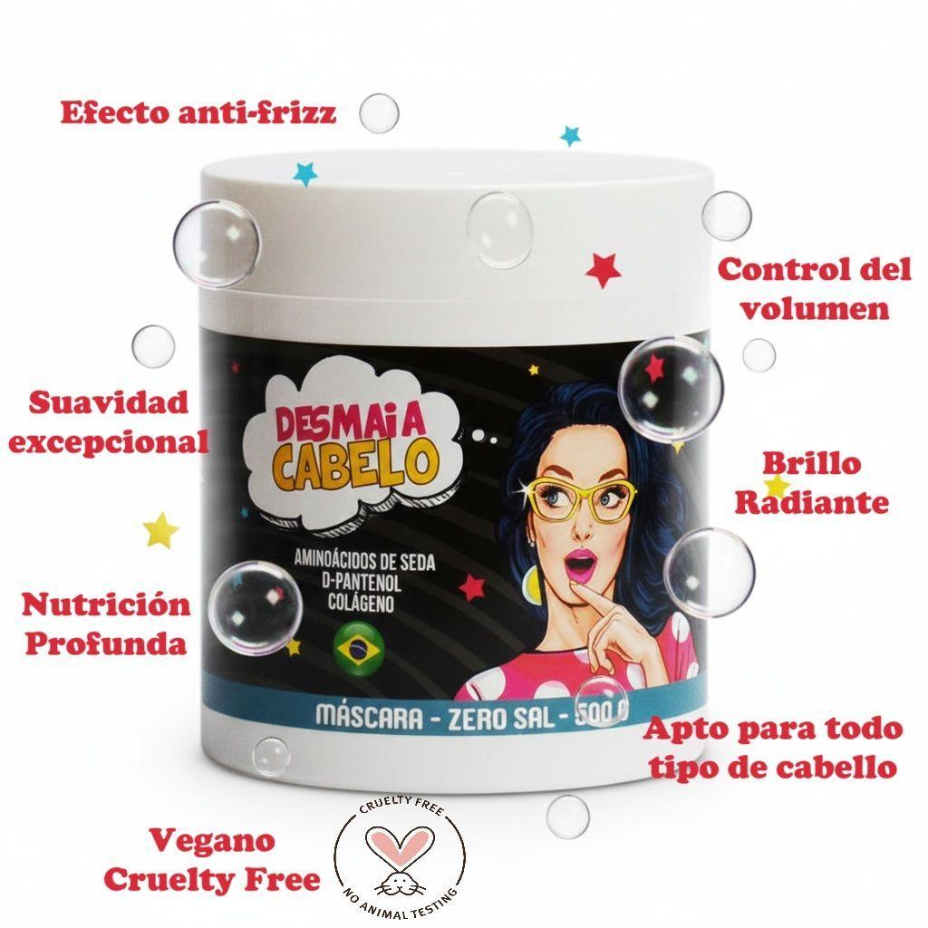 Máscara Hidratante Desmaia Cabelo Mar Beauty 500g-2