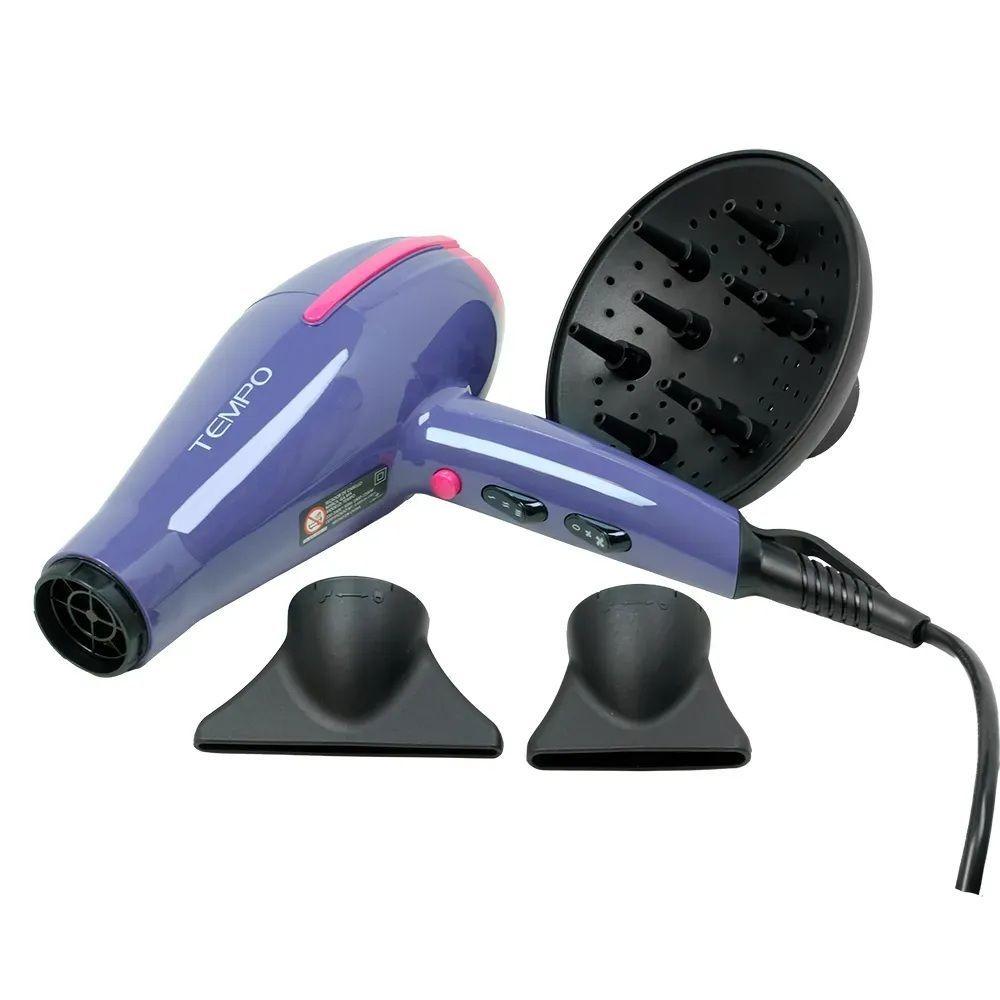 Secador De Pelo Gama Tempo St 220 Motor Ac 2200 Watts Violeta-3