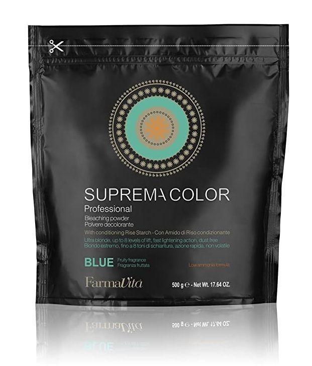 Farmavita Decolorante Suprema Color 500 Grs Tono Azul-2
