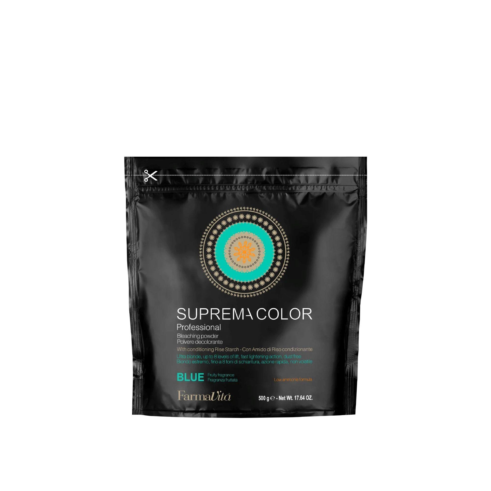 Farmavita Decolorante Suprema Color 500 Grs Tono Azul-3