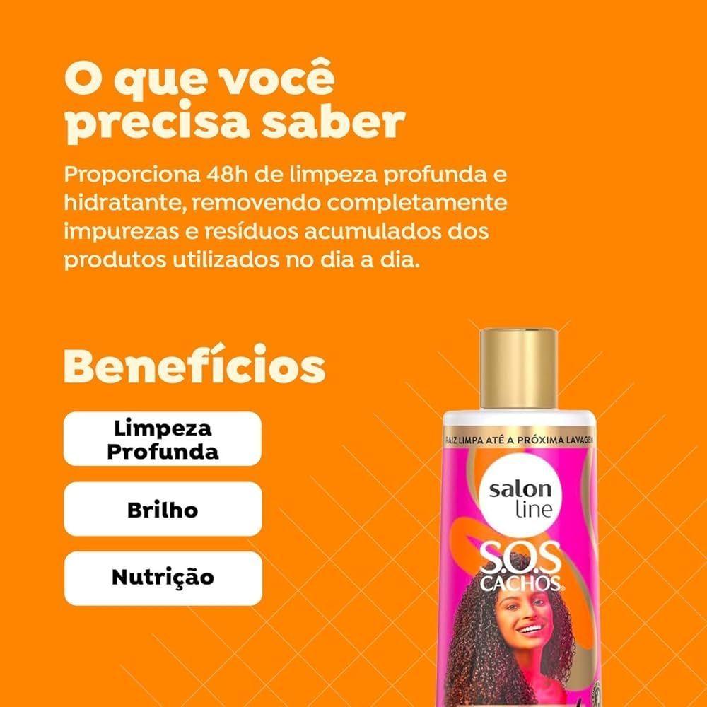 SOS SHAMPOO ULTRA GLOSS PRONTA 500ML SALON LINE-2