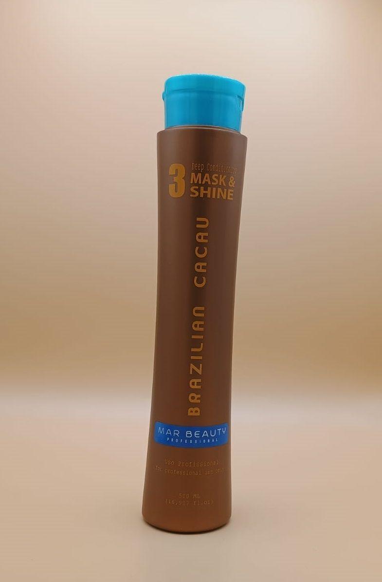 Kit Alisado Brazilian Cacau 500ml C/U 3 Pasos Marbeauty-3