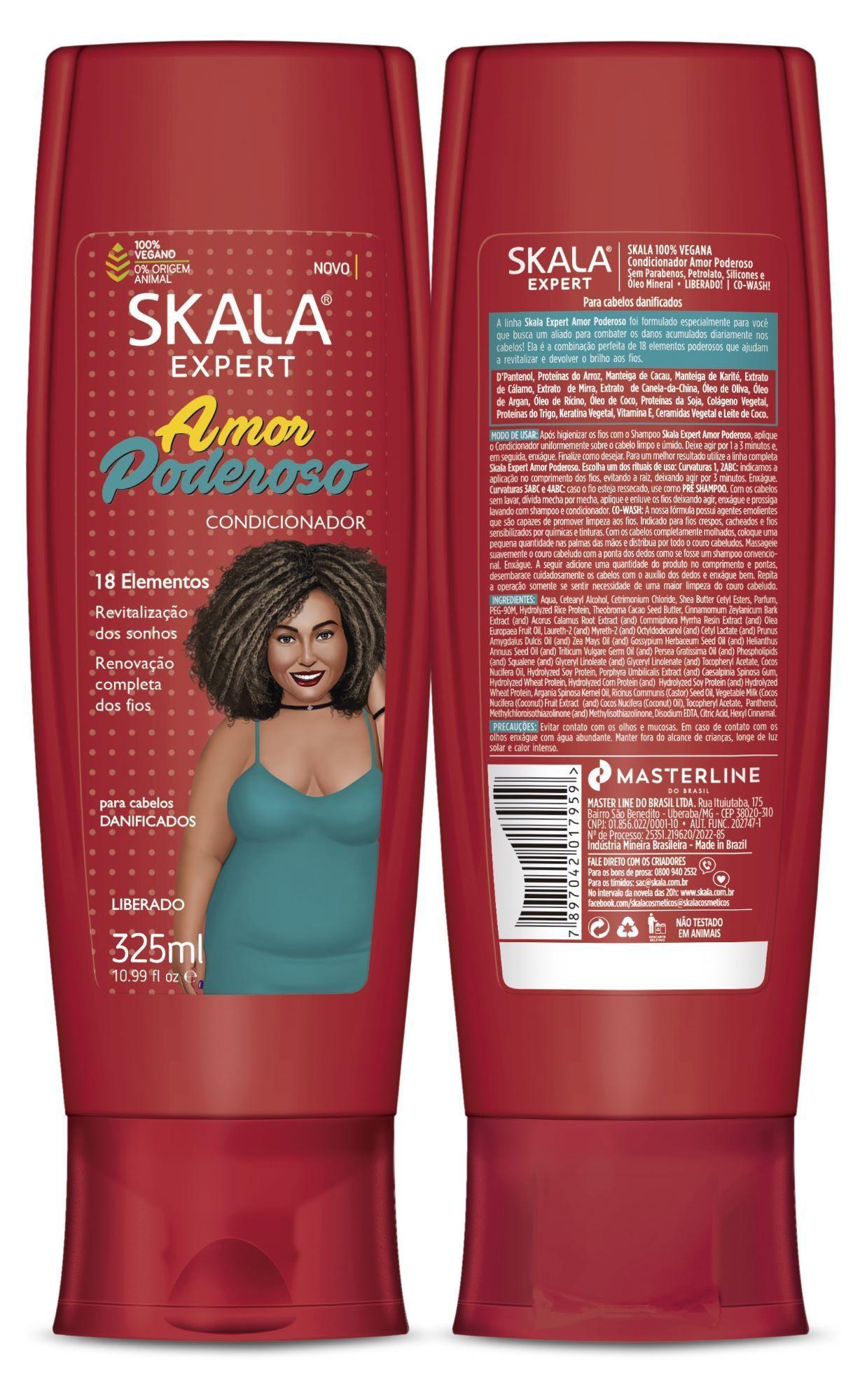 KIT SHAMPOO Y ACOND AMOR PODEROSO SKALA EXPERT 650ML-4