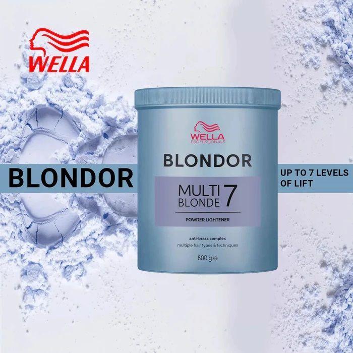 Wella Blondor Multi Blonde Powder 800gr 7 Tonos-2
