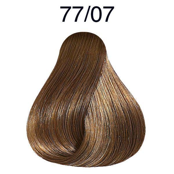 Tinte para cabello Wella Color Touch 77/07 Rubio Mediano Intenso Natural Marron 62ml + Oxidante-3