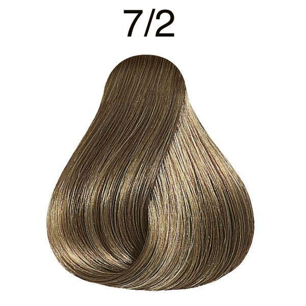 Tinte para Cabello Wella Color Perfect 7/2 Rubio Mediano Mate 60ml-3
