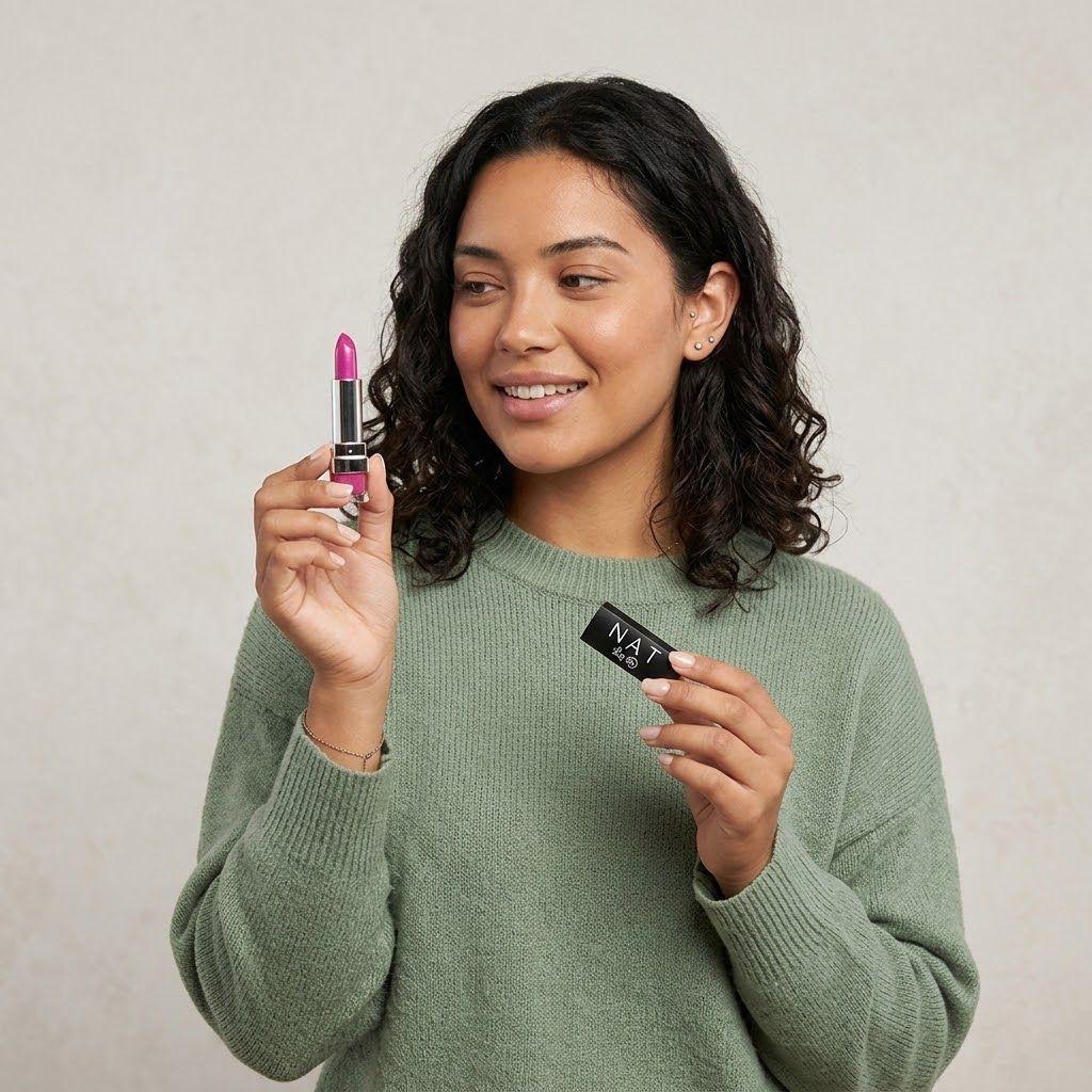 Labial Larga Duración Nat Tono Rosa Sublime 3 g-3