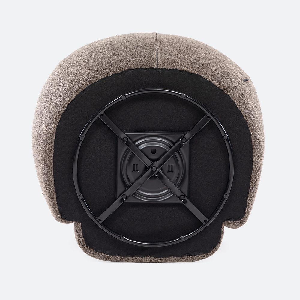 Sillon Giratorio Hank Cafe Oscuro-5