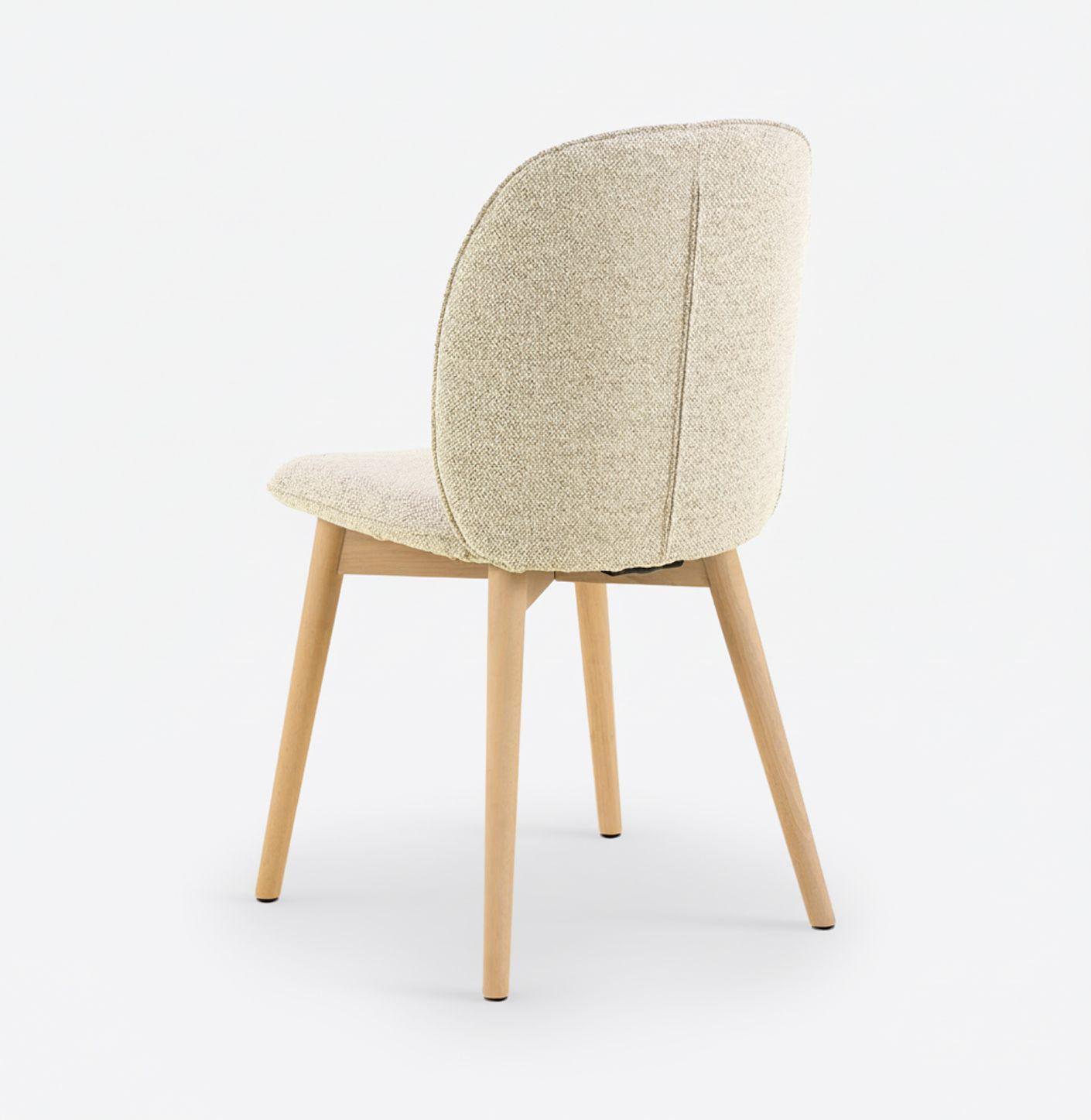 Silla Comedor Cindy Crema-3