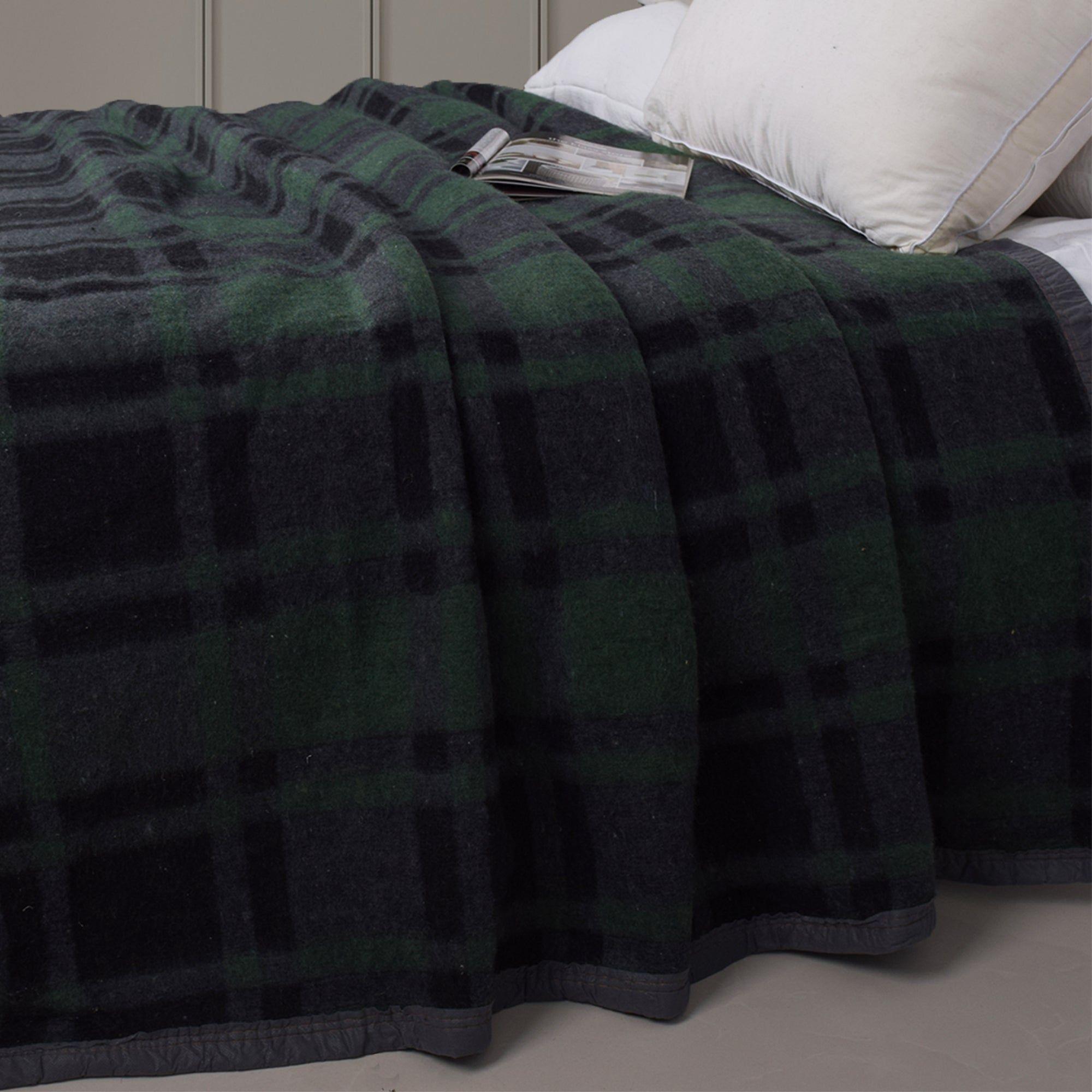 Frazada Térmica Polar 2 Plazas Verde 210x210 cm-5