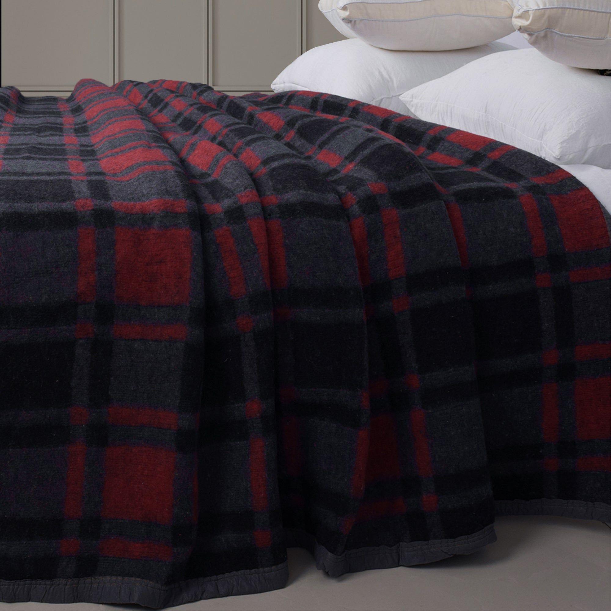 Frazada Térmica Polar 1.5 Plazas Roja 160x210 cm-5