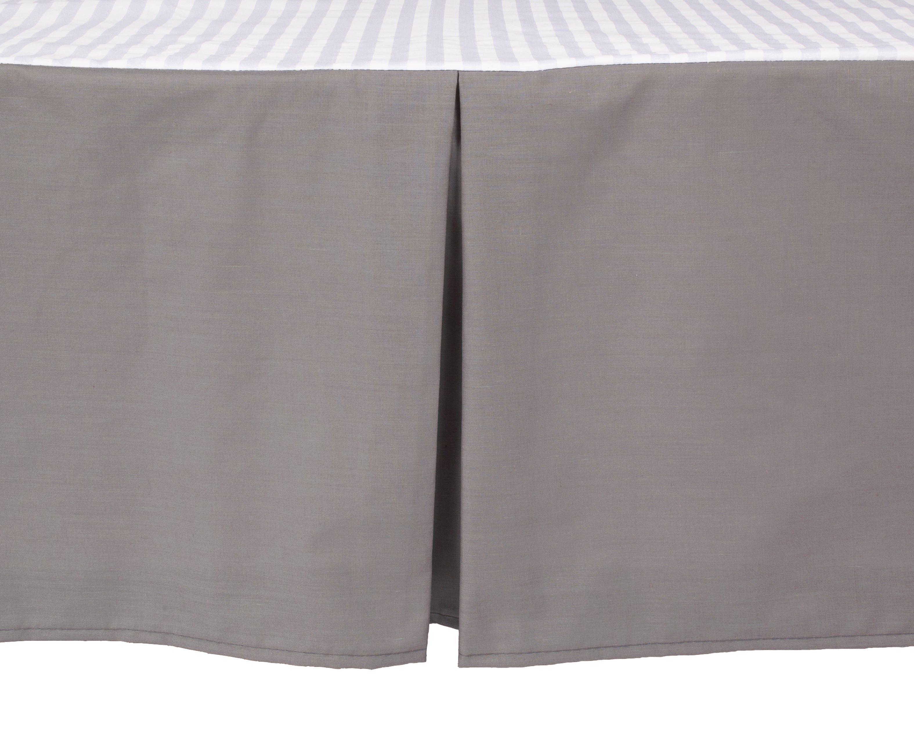 Combo Almohada + Cubrecolchon + Faldon Gris 1.5 Plazas-3