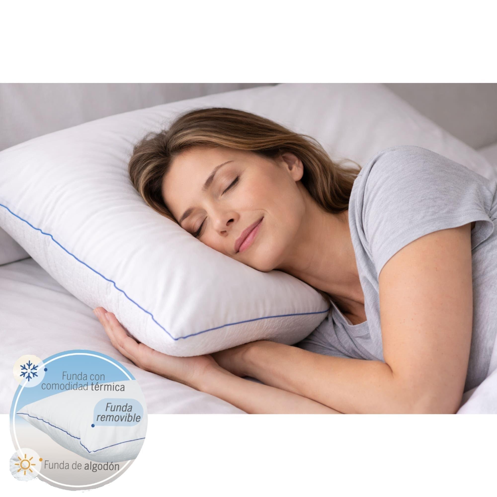 Almohada de Fibra White Ice Warm 50x70 Cm-4