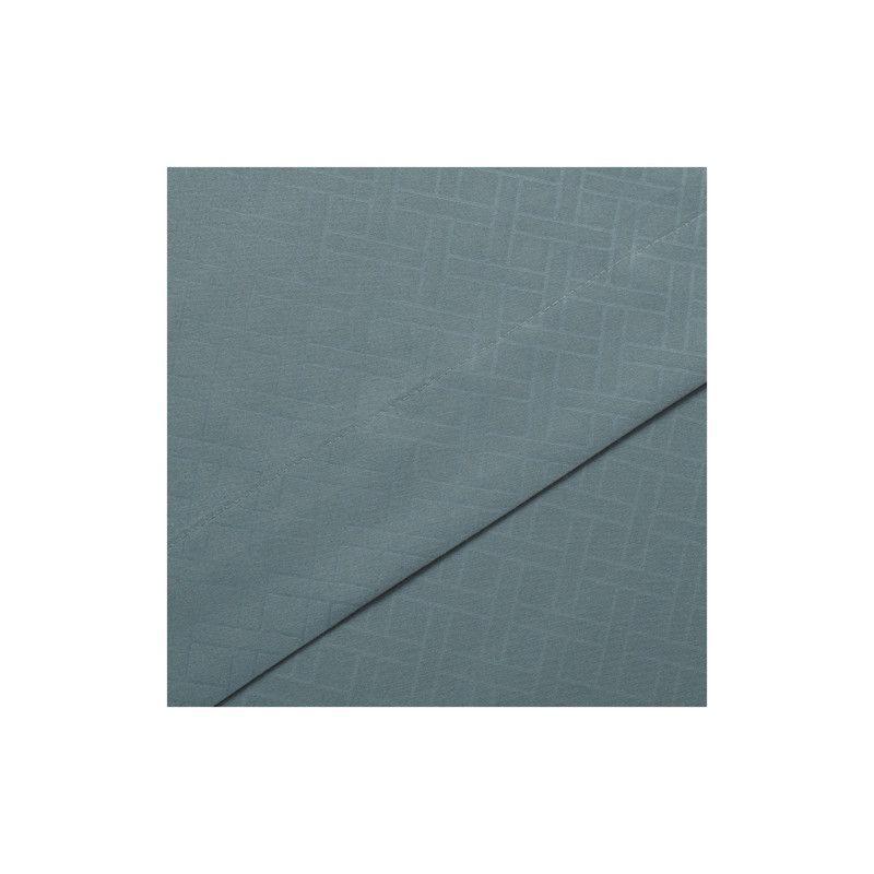Juego De Sabanas Keyhome 1.5 Plazas Embosse Microfibra Color Gris-1