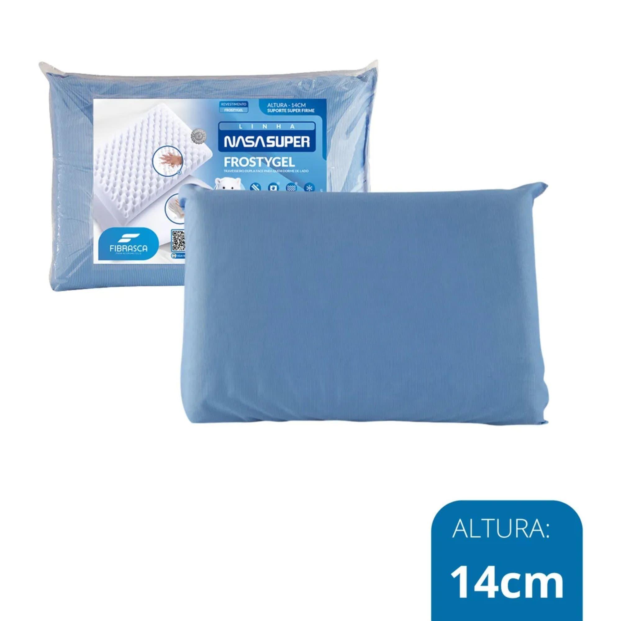 Pack x2 Almohada Extravisco Frostygel Blue 50X70 Cm-3