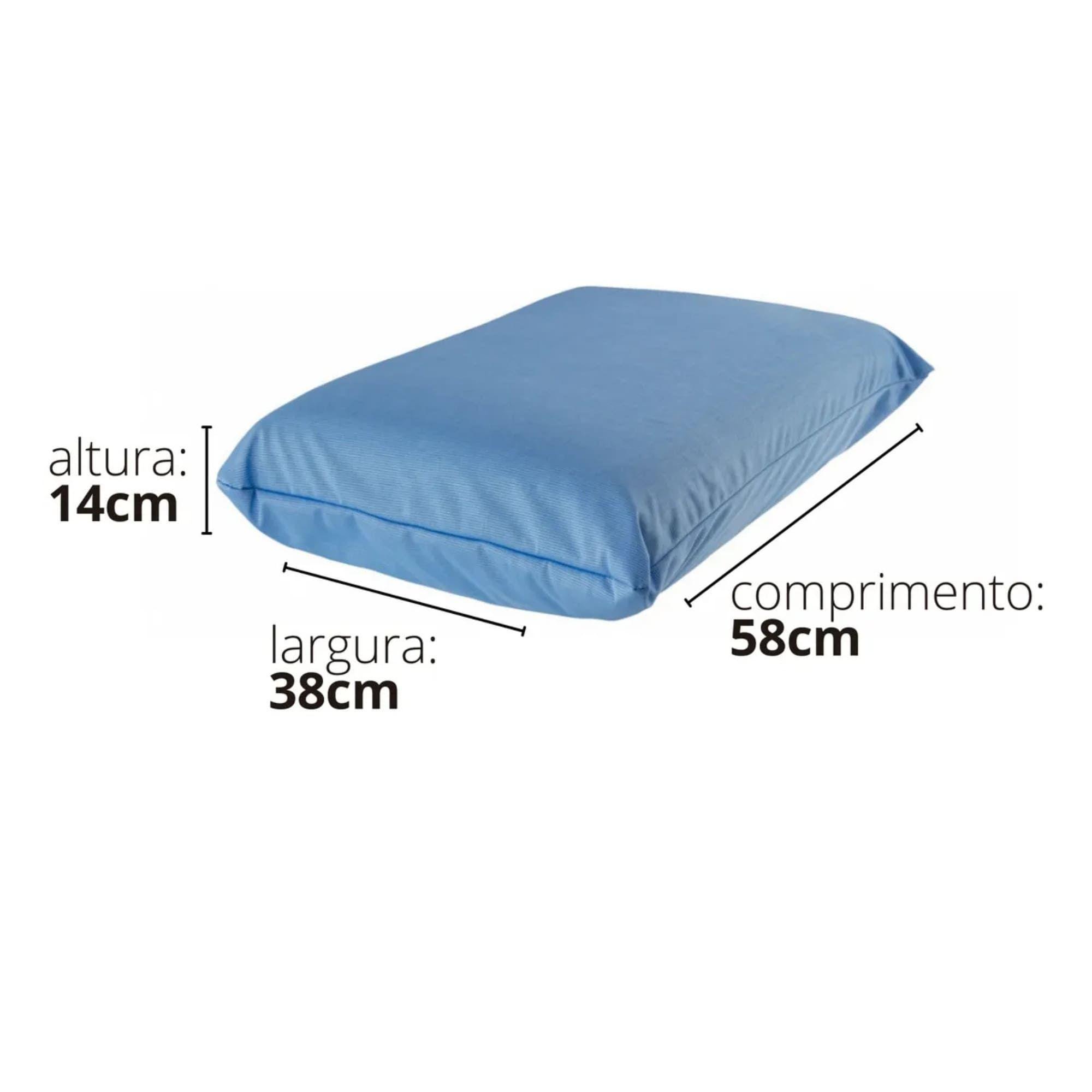 Pack x2 Almohada Extravisco Frostygel Blue 50X70 Cm-8