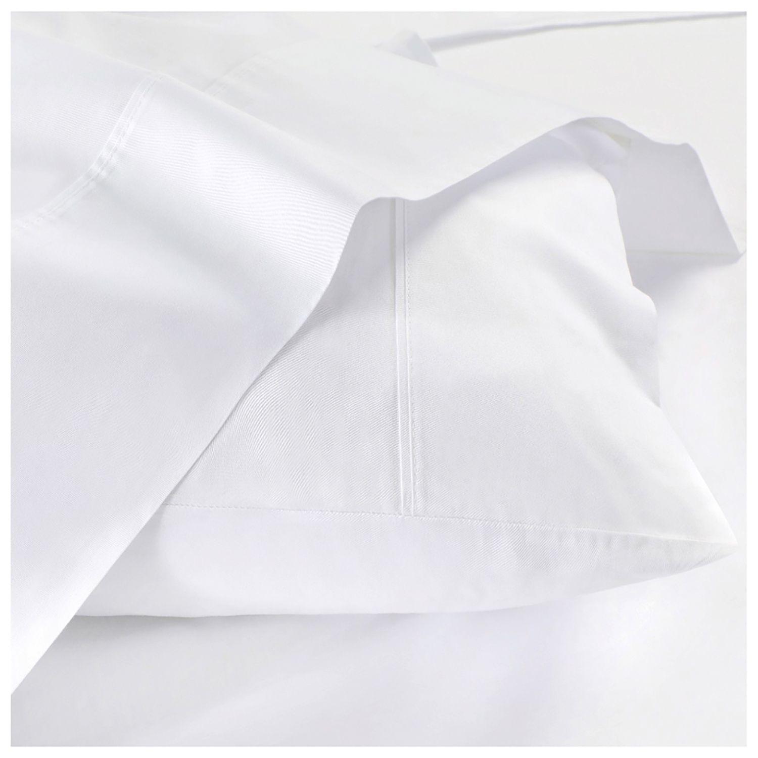 Juego De Sábanas Blancas Key Home 144 Hilos 1.5 Plaza-2