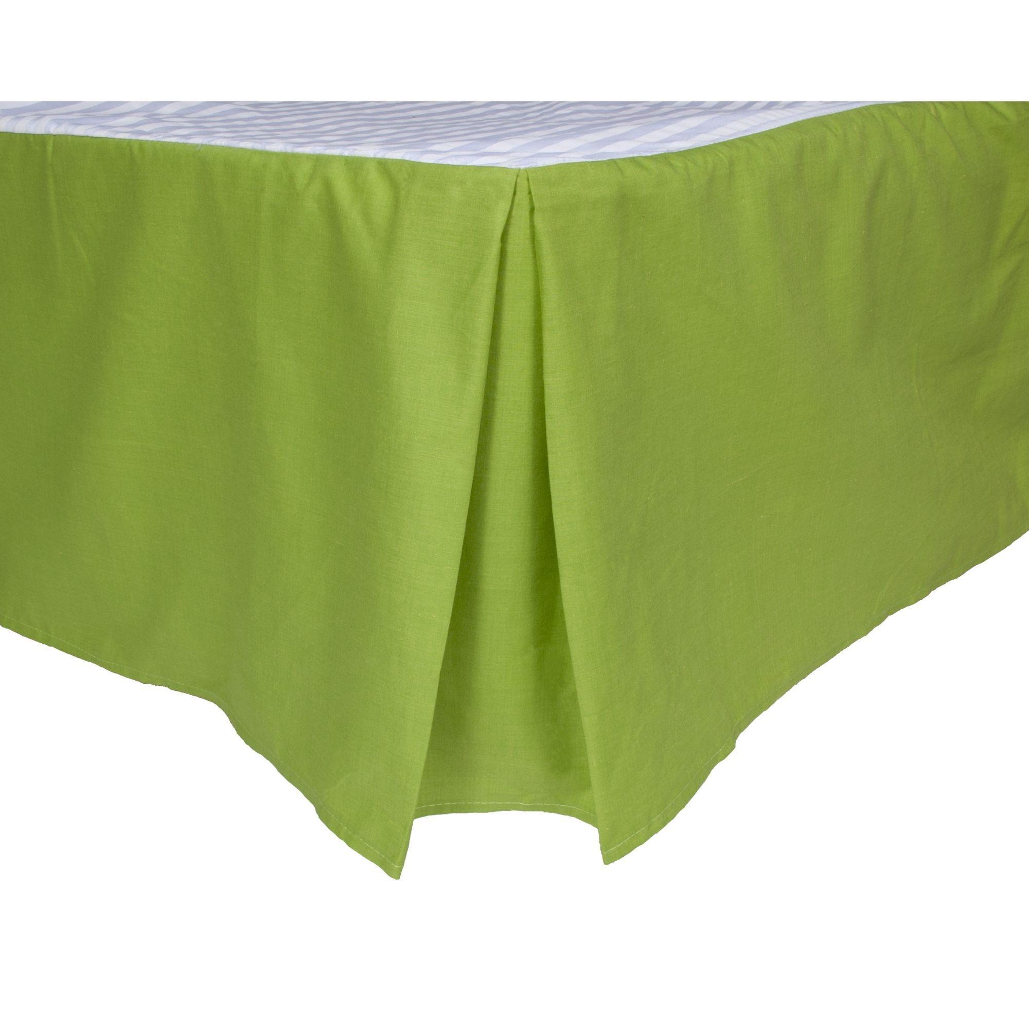 Faldon Keyhome 1.5 Plaza 144 Hilos - Color Verde-0