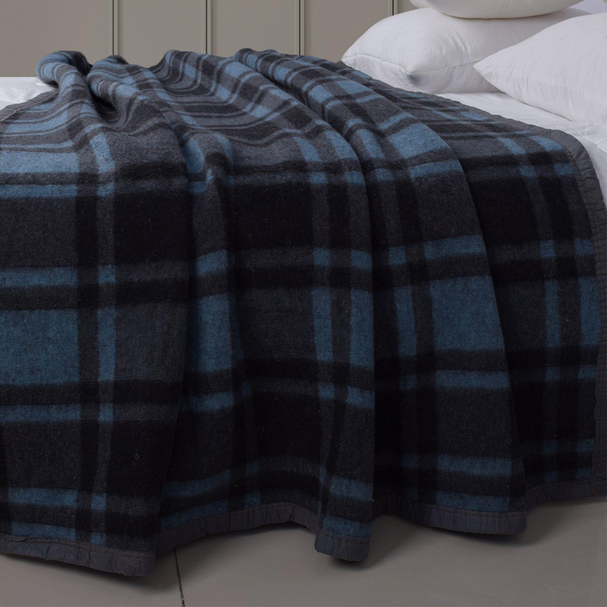 Frazada Térmica Polar 1 Plaza Azul 140x210 cm-5