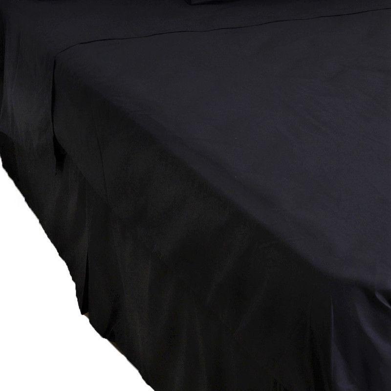Faldon Keyhome Super King 144 Hilos - Color Negro-1