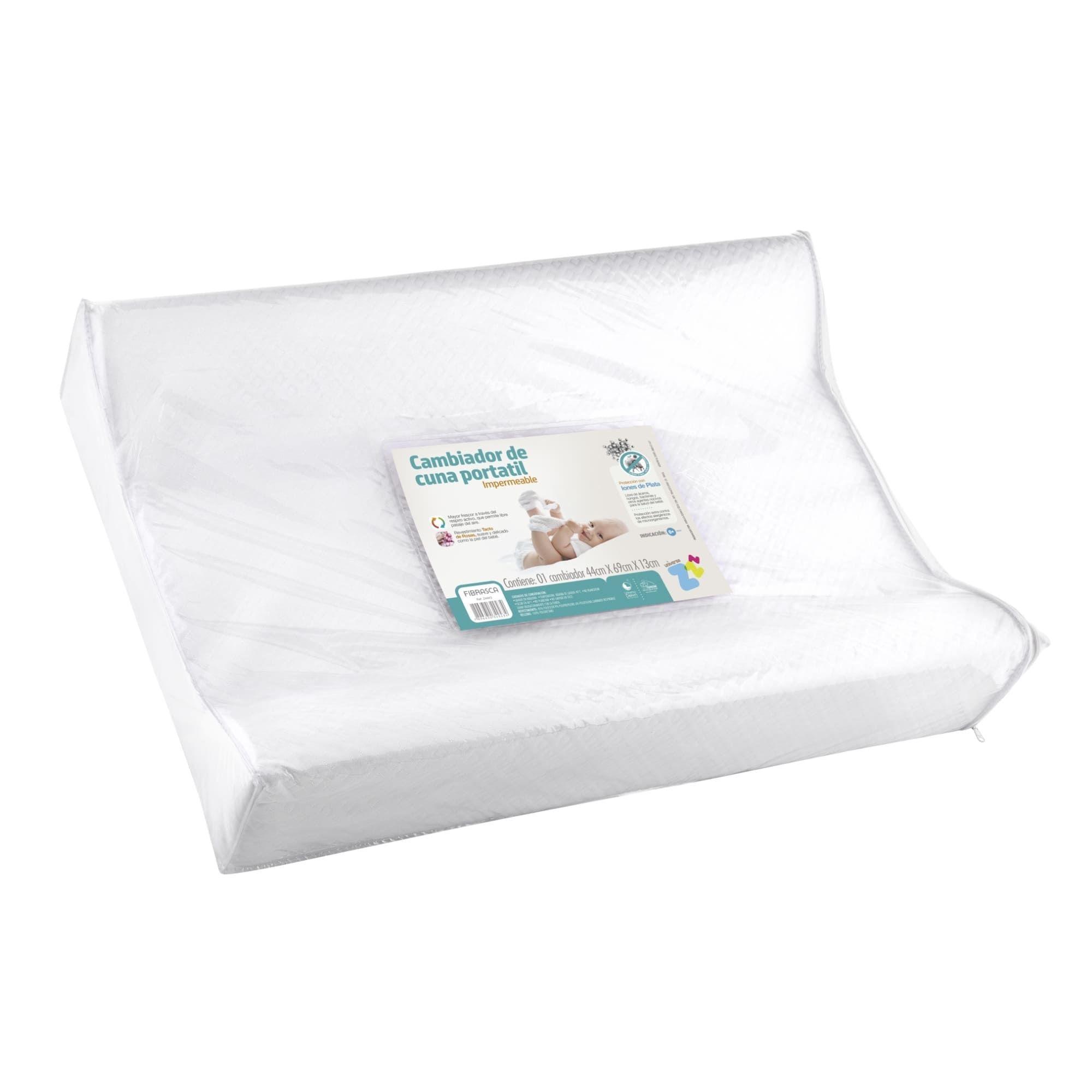 Cambiador de Cuna Portable para Bebe Imperemeable 69x44x13 Cm-0