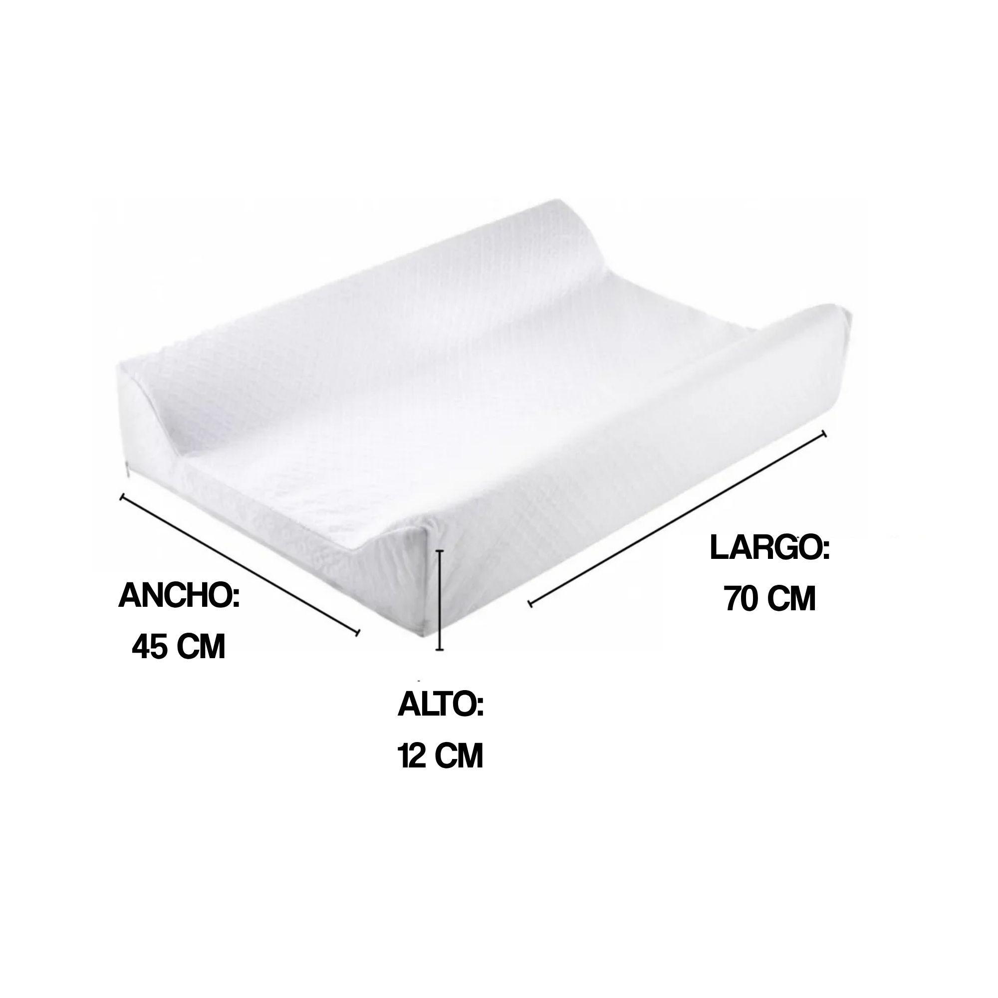 Cambiador de Cuna Portable para Bebe Imperemeable 69x44x13 Cm-5