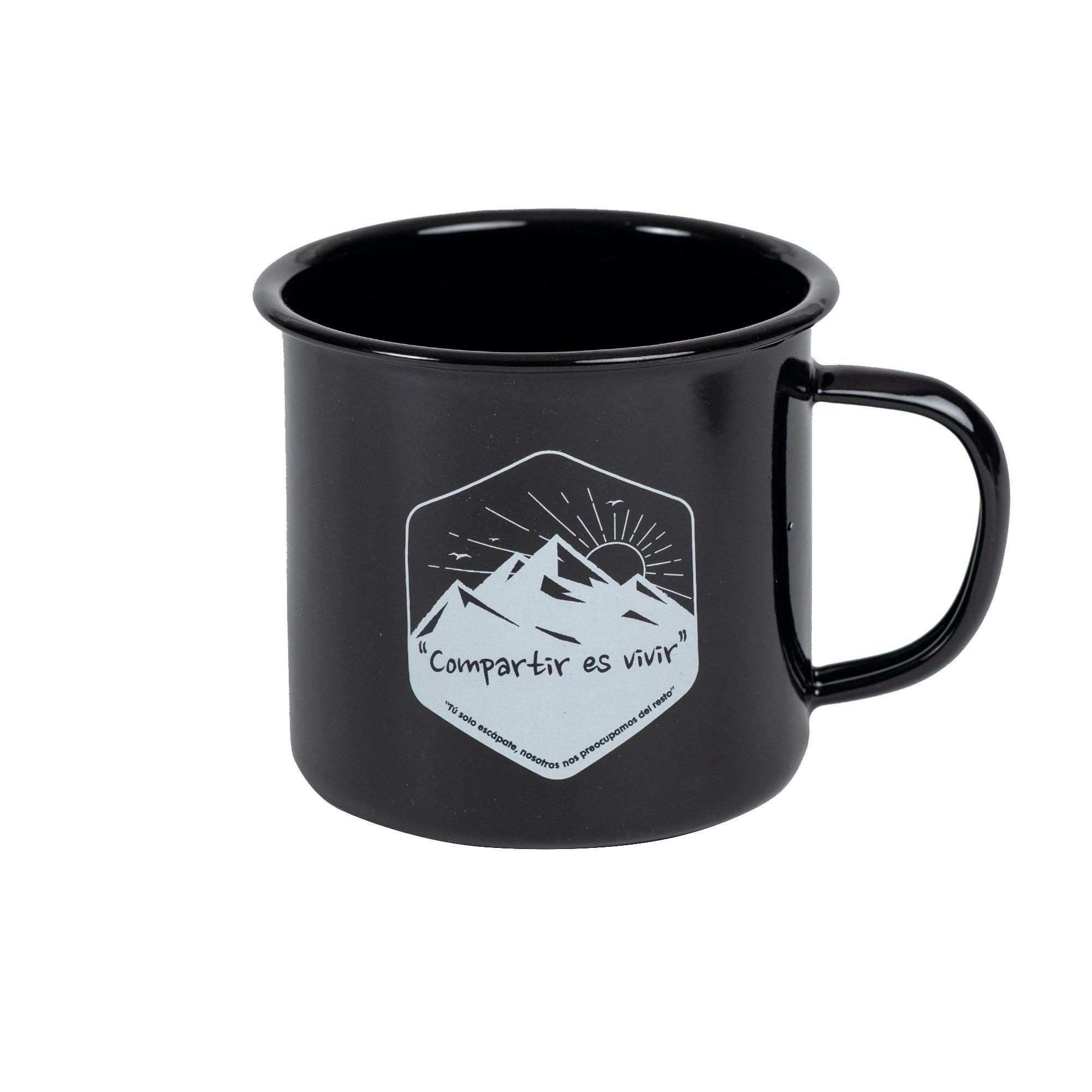 TAZÓN DE CAMPING 480 ML NEGRO-3