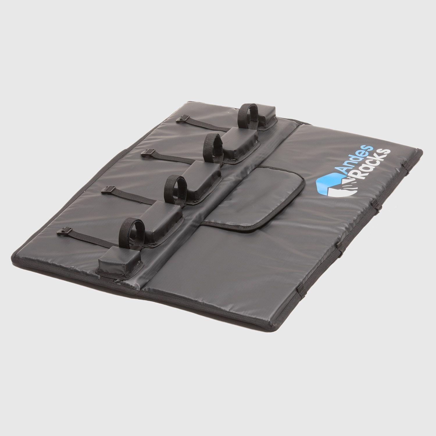 Porta 4 Bicicletas Para Camioneta, Pad Cubre Pickup Portalón-2