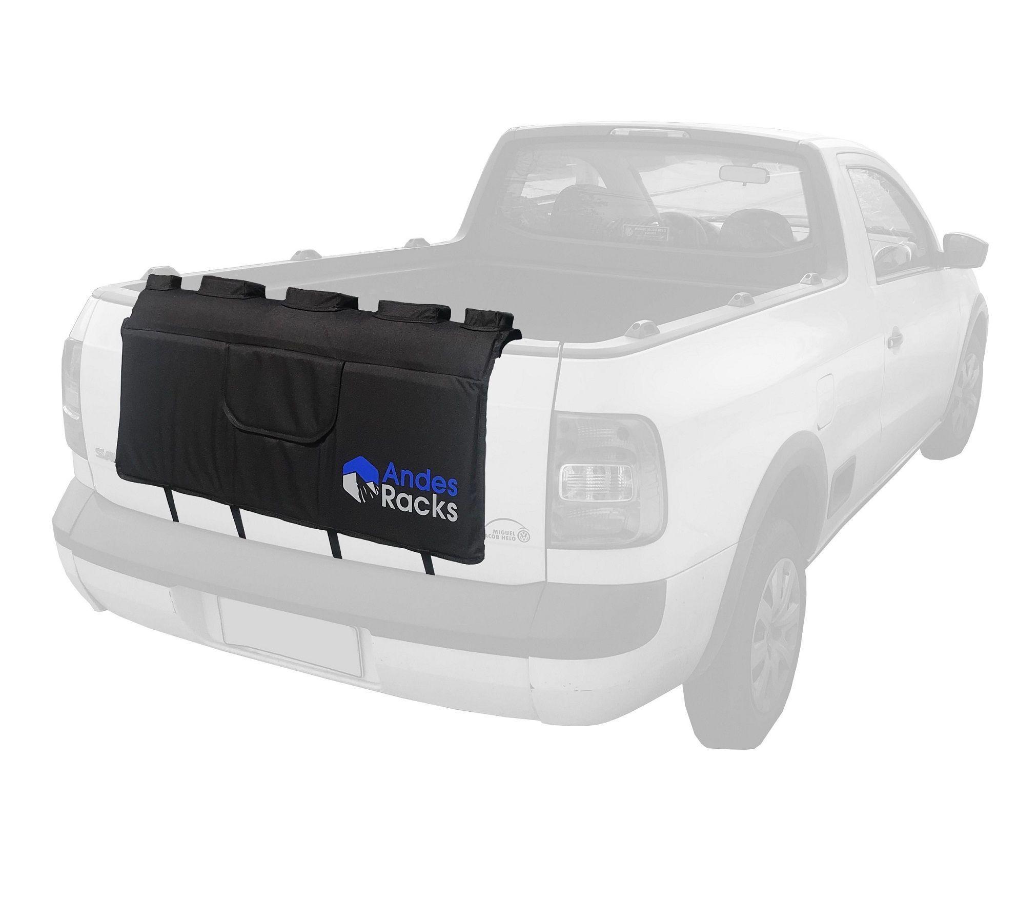 Porta 4 Bicicletas Para Camioneta, Pad Cubre Pickup Portalón-3
