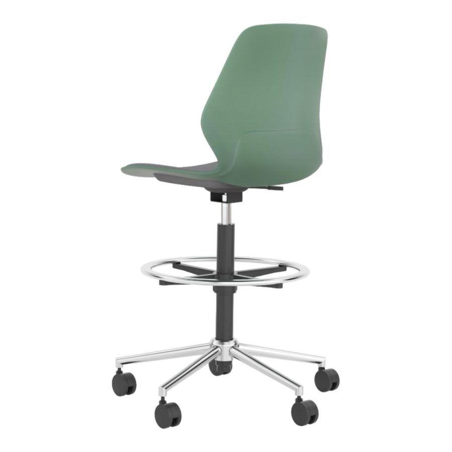 SILLA PARA CAJERO STARYO COLOR VERDE GRIS-0