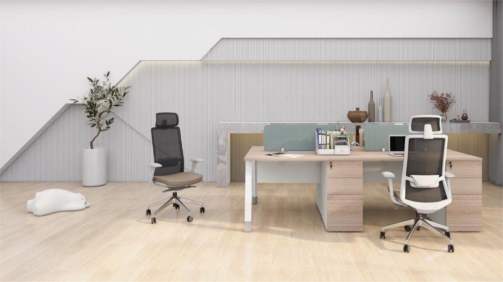 Silla de escritorio Ergonómica Polestar Base aluminio-1