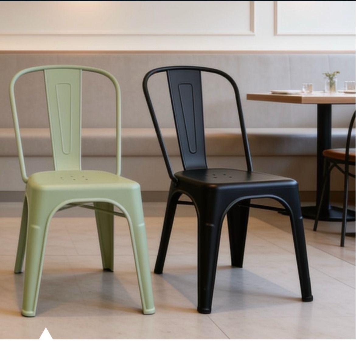 SILLA TOLIX POLIPROPILENO COLOR NEGRO-1