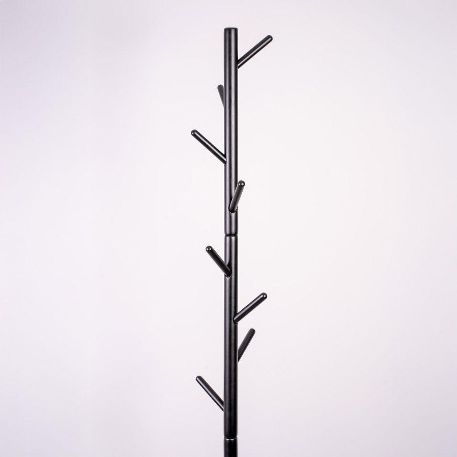 PERCHERO COLGADOR DE MADERA HAYA COLOR NEGRO-1