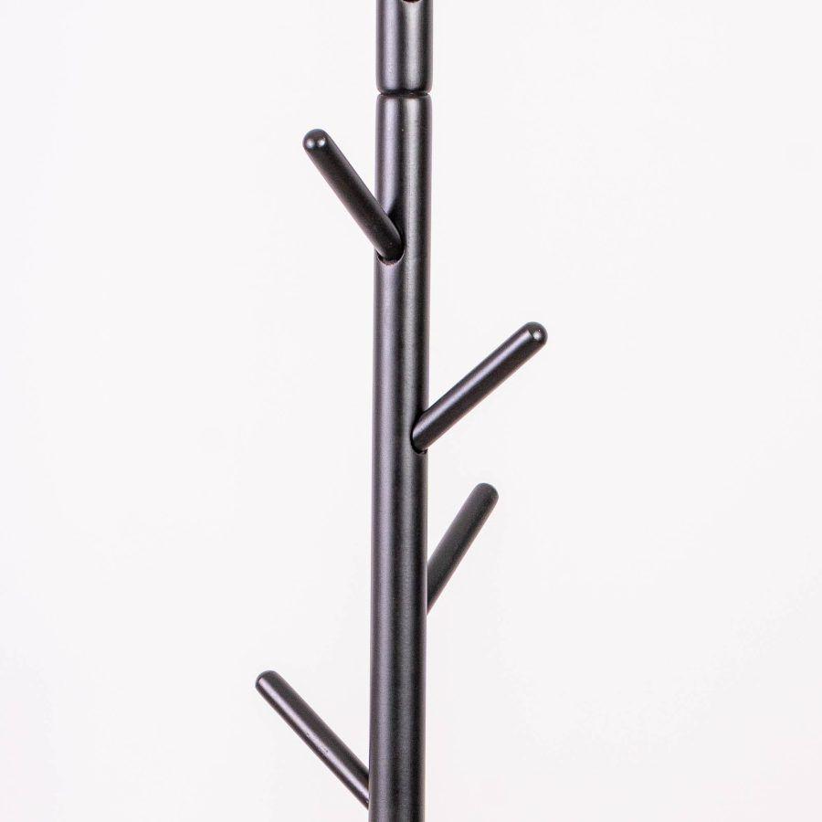 PERCHERO COLGADOR DE MADERA HAYA COLOR NEGRO-2