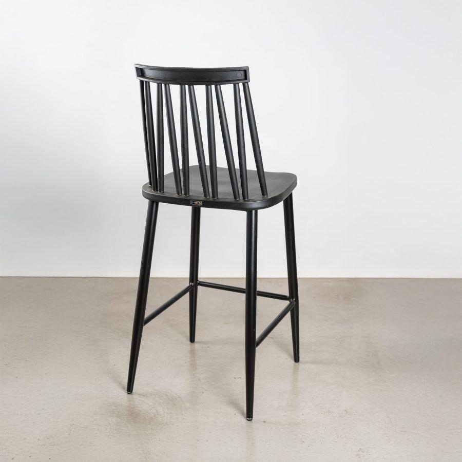 PAXCK 2 TABURETES IC NICA ALL BLACK 66 CM ALTURA ASIENTO-2