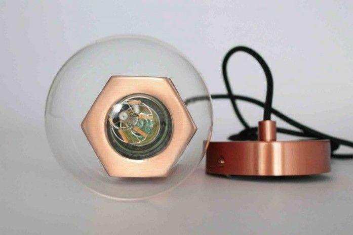 Lámpara Hexagon Cobre-4