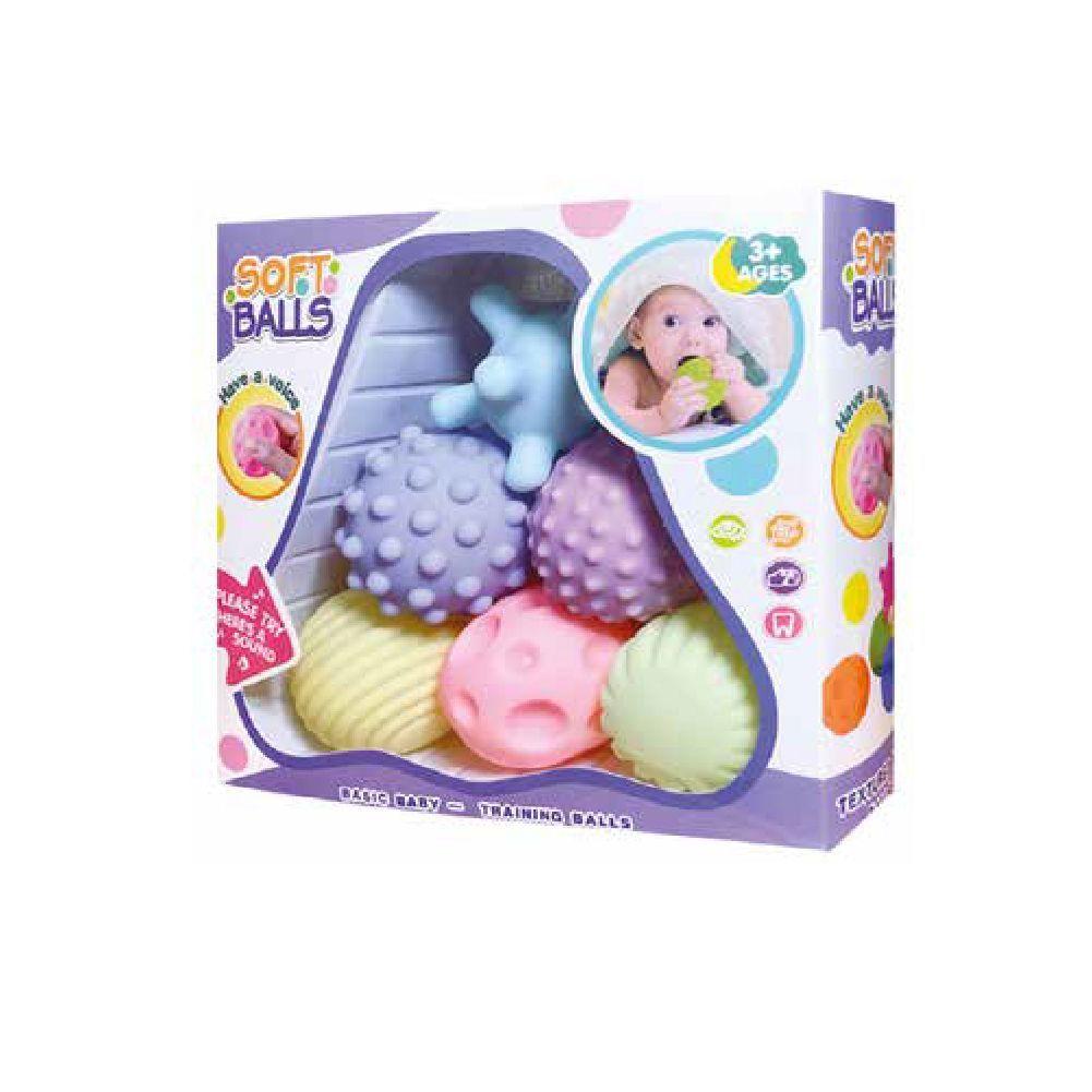 Pelotas Sensoriales Texturizadas Para Bebes Soft Balls -2