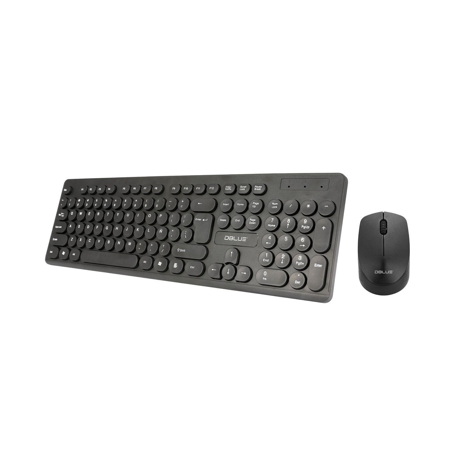 Teclado Mouse Kit Inalámbrico-0
