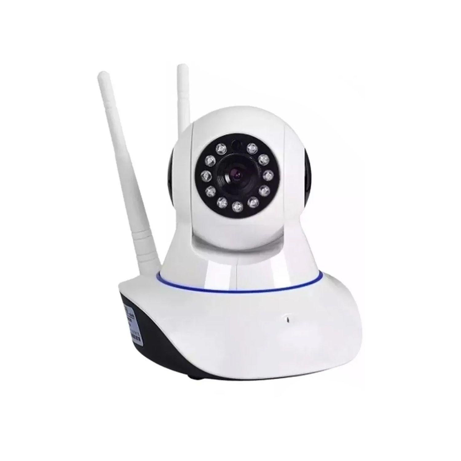 Camara Seguridad Monitor Wifi White-0