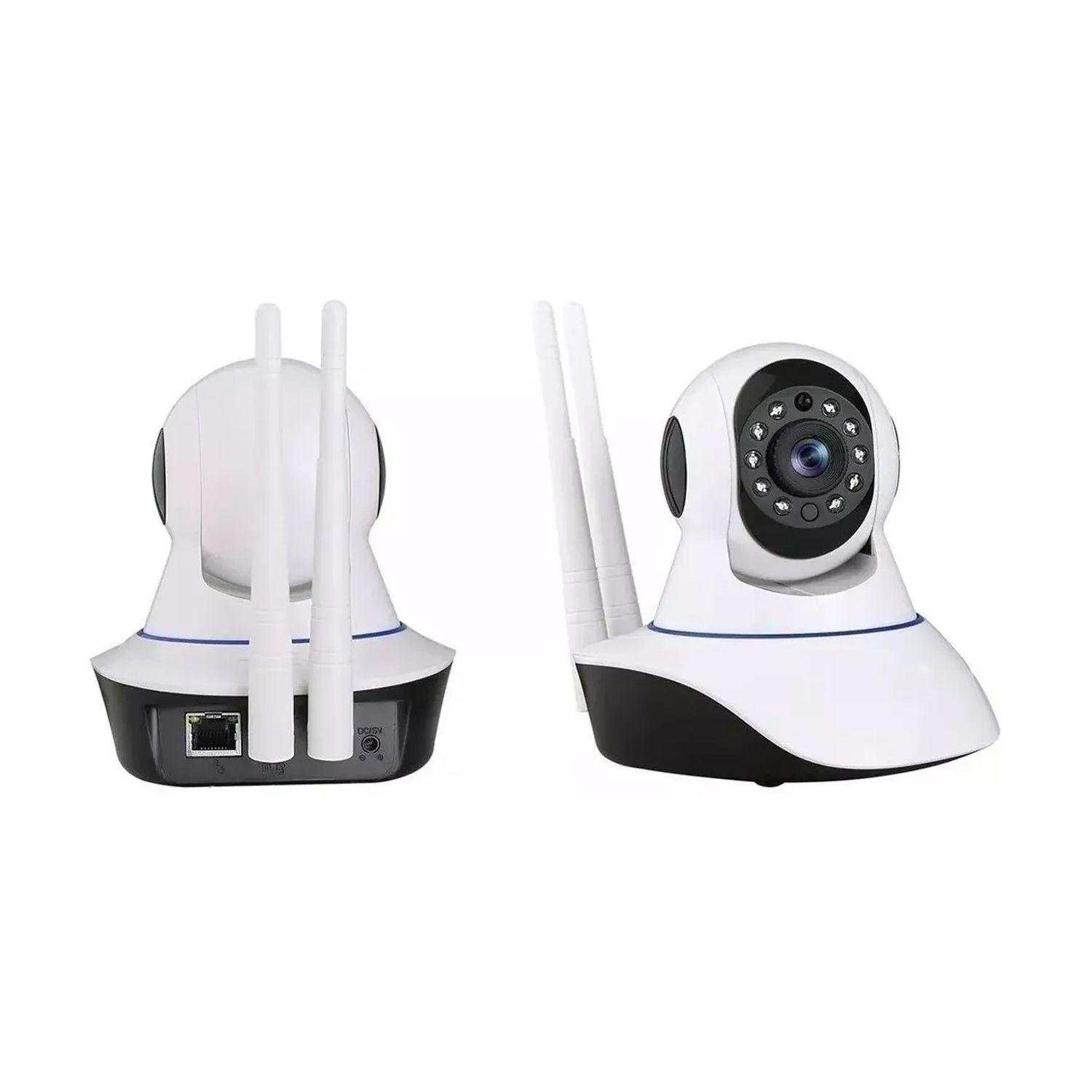 Camara Seguridad Monitor Wifi White-1