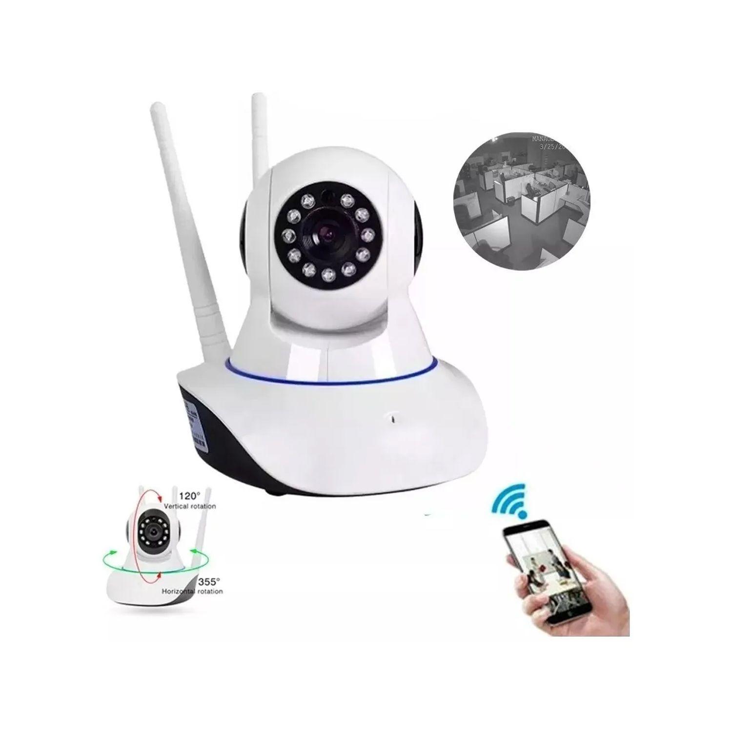 Camara Seguridad Monitor Wifi White-2