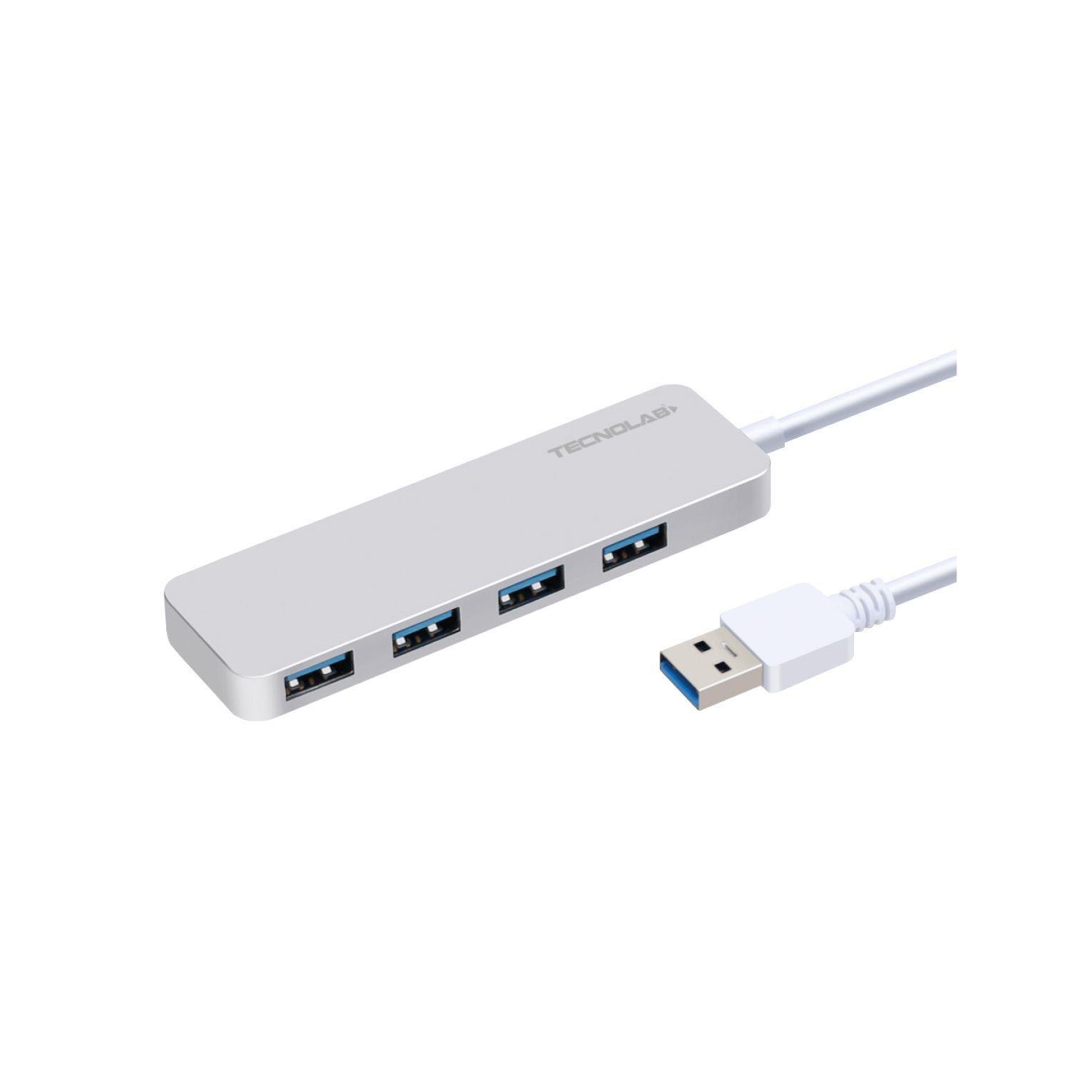 Hub 4 Puertos USB 3.0 5GBPS 480 MBps-0