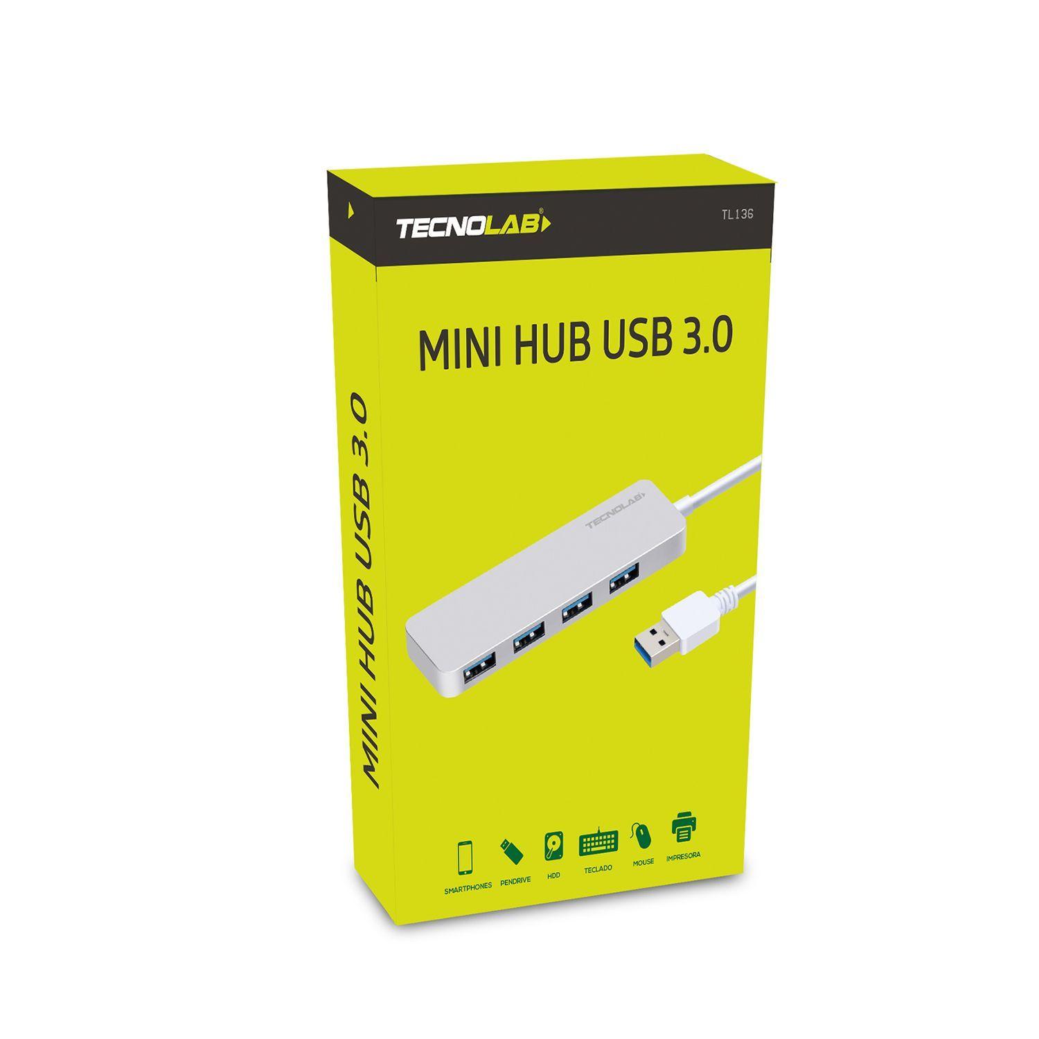 Hub 4 Puertos USB 3.0 5GBPS 480 MBps-4